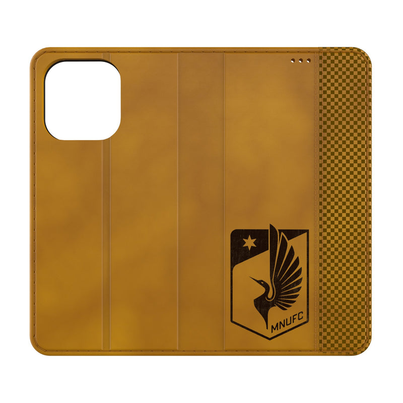 Minnesota United FC   Burn iPhone Folio Phone Case