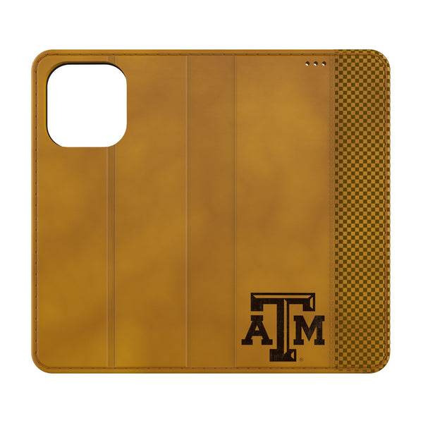 Texas A&M University Aggies Burn iPhone Folio Phone Case