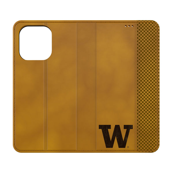 University of Washington Huskies Burn iPhone Folio Phone Case