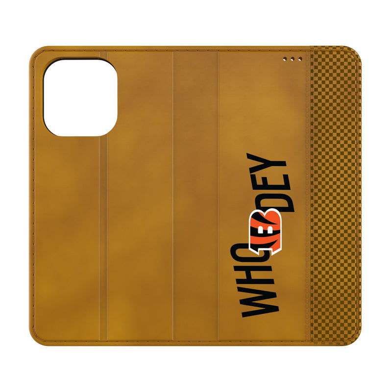 Cincinnati Bengals 2024 Illustrated Limited Edition iPhone Folio Phone Case