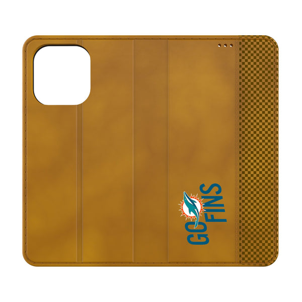 Miami Dolphins 2024 Illustrated Limited Edition iPhone Folio Phone Case