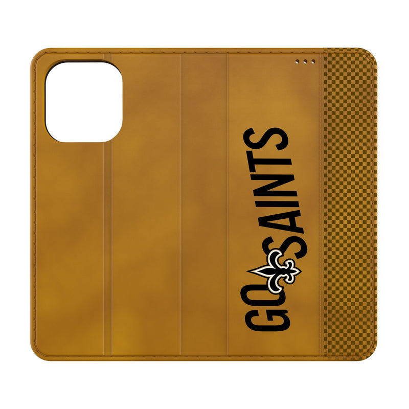 New Orleans Saints 2024 Illustrated Limited Edition iPhone Folio Phone Case