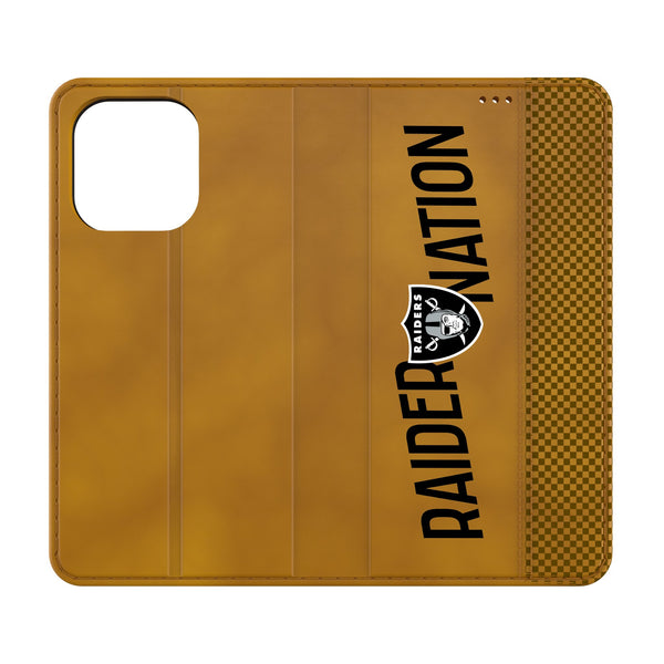 Las Vegas Raiders 2024 Illustrated Limited Edition iPhone Folio Phone Case