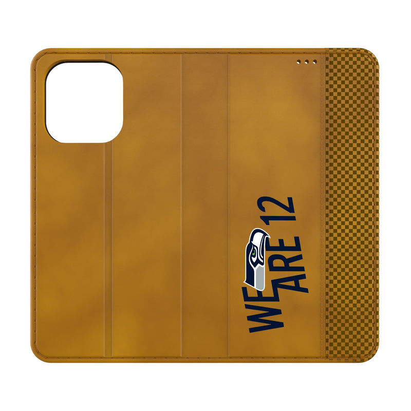 Seattle Seahawks 2024 Illustrated Limited Edition iPhone Folio Phone Case