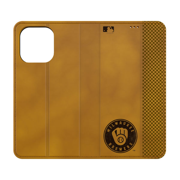 Milwaukee Brewers Burn iPhone Folio Phone Case