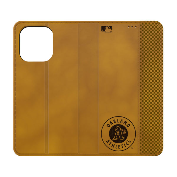 Oakland Athletics Burn iPhone Folio Phone Case