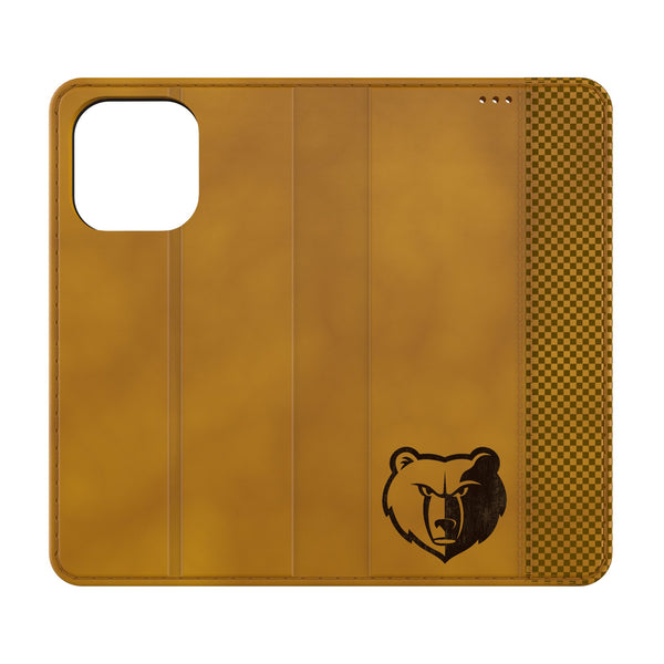 Memphis Grizzlies Burn iPhone Folio Phone Case