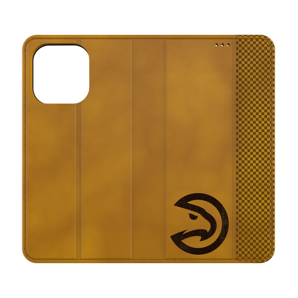 Atlanta Hawks Burn iPhone Folio Phone Case