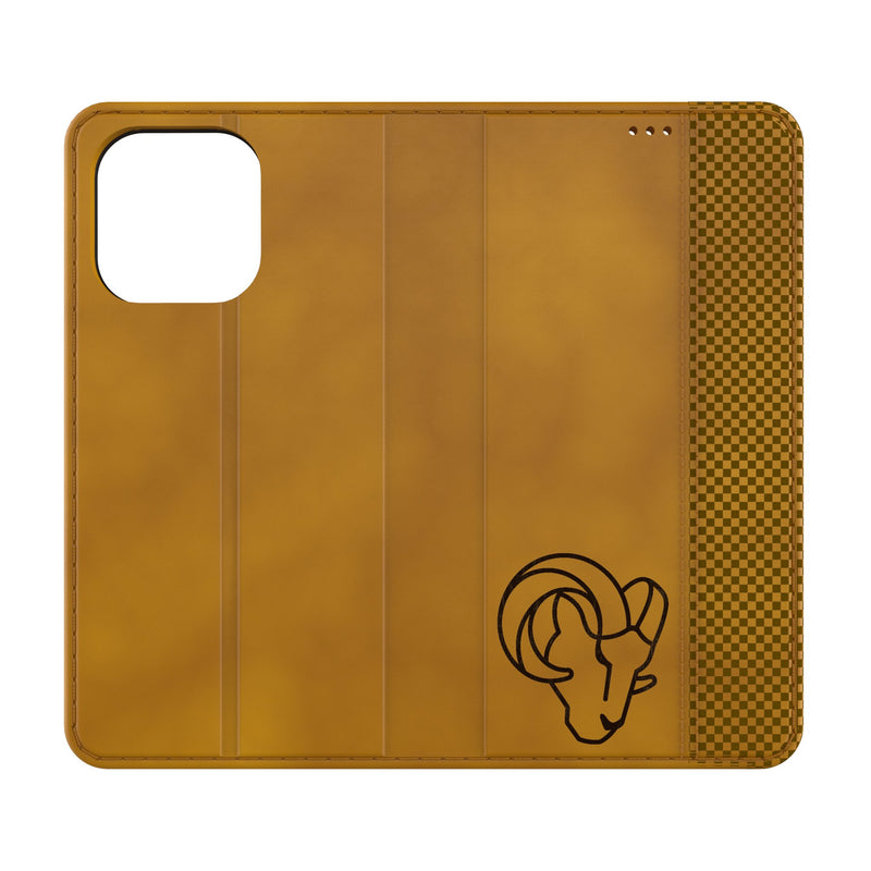 Los Angeles Rams Burn iPhone Folio Phone Case