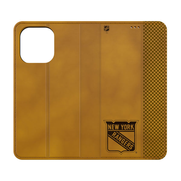 New York Rangers Burn iPhone Folio Phone Case