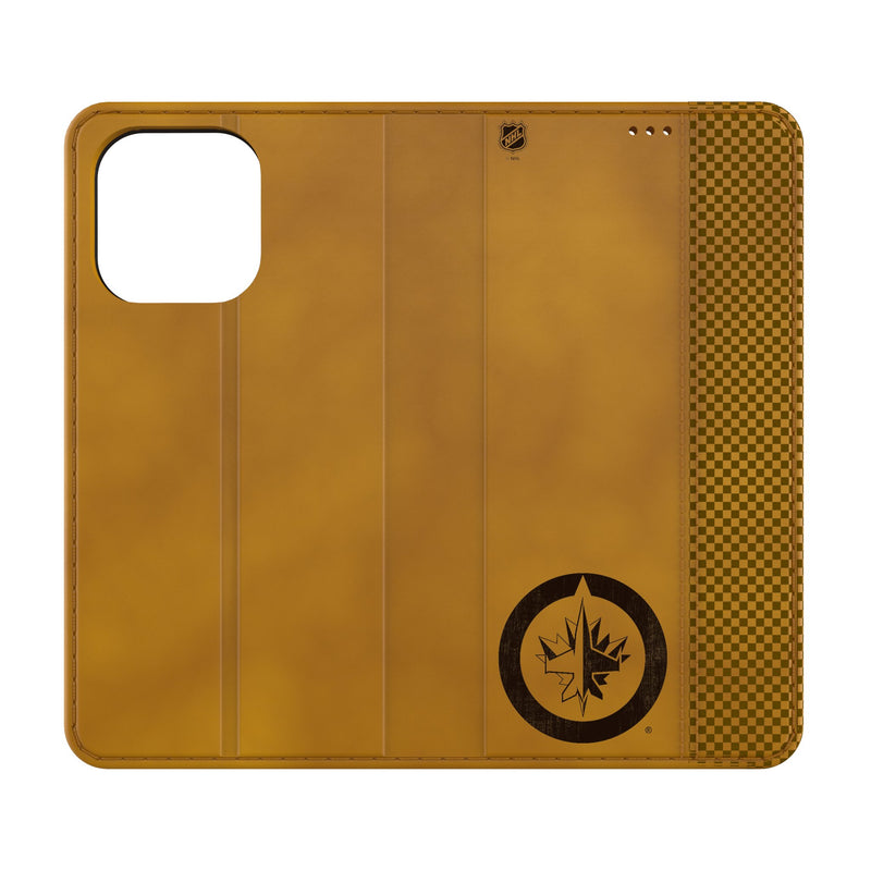 Winnipeg Jets Burn iPhone Folio Phone Case