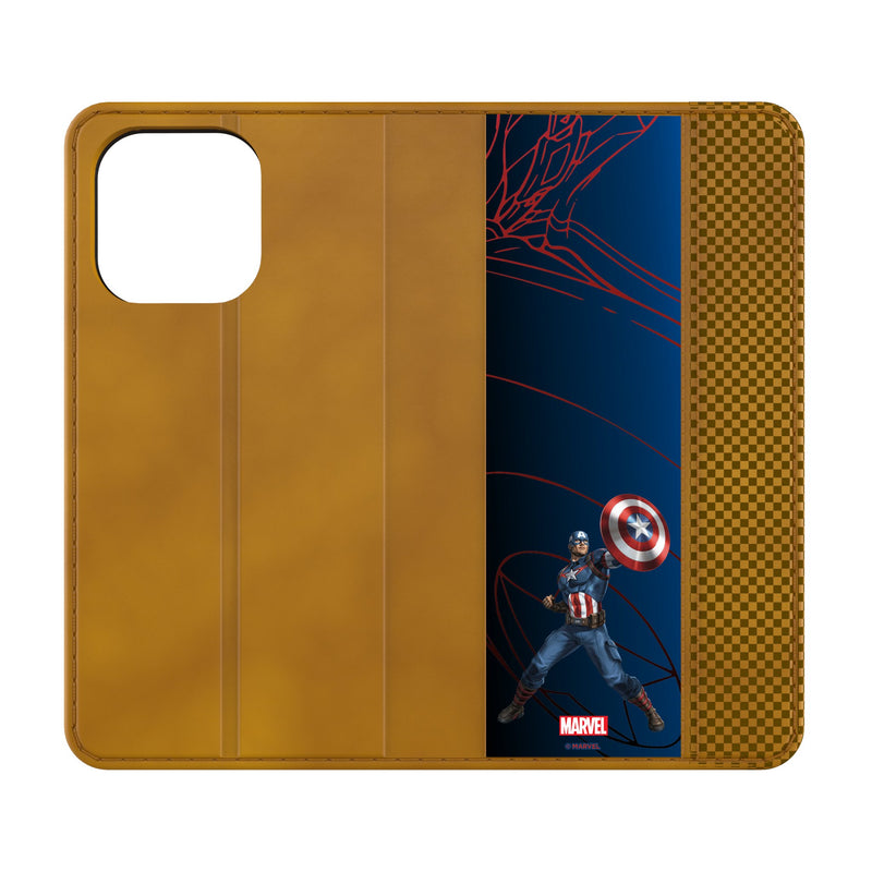 Marvel Avengers Captain America MechLine iPhone Folio Phone Case