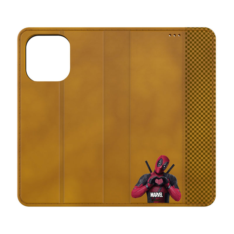 Marvel Deadpool Badge iPhone Folio Phone Case