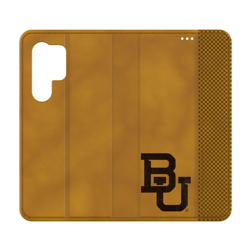 Baylor University Bears Burn Galaxy Folio Phone Case