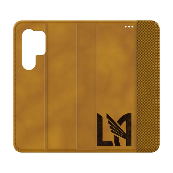 Los Angeles Football Club   Burn Galaxy Folio Phone Case