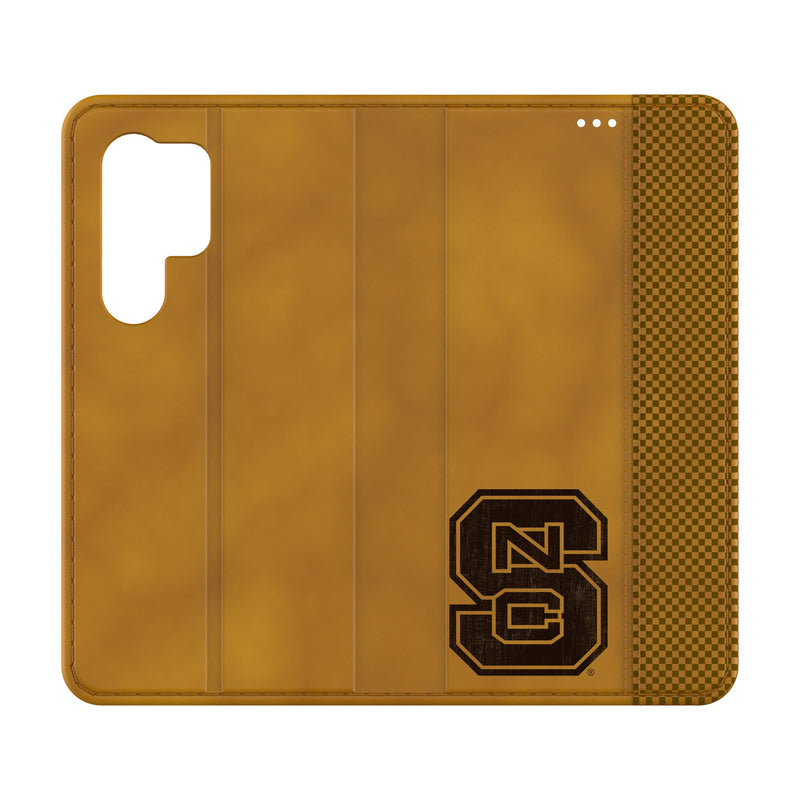 North Carolina State University Wolfpack Burn Galaxy Folio Phone Case