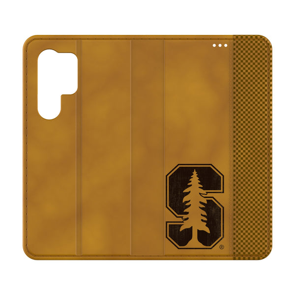 Stanford University Cardinal Burn Galaxy Folio Phone Case