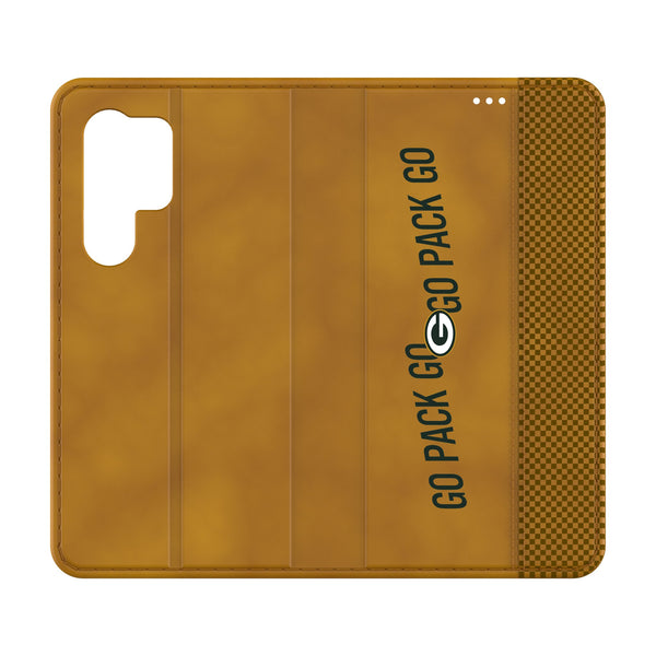 Green Bay Packers 2024 Illustrated Limited Edition Galaxy Folio Phone Case