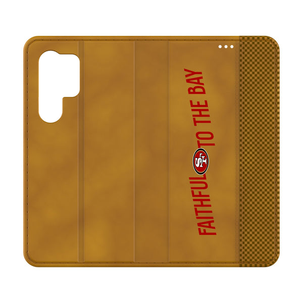 San Francisco 49ers 2024 Illustrated Limited Edition Galaxy Folio Phone Case