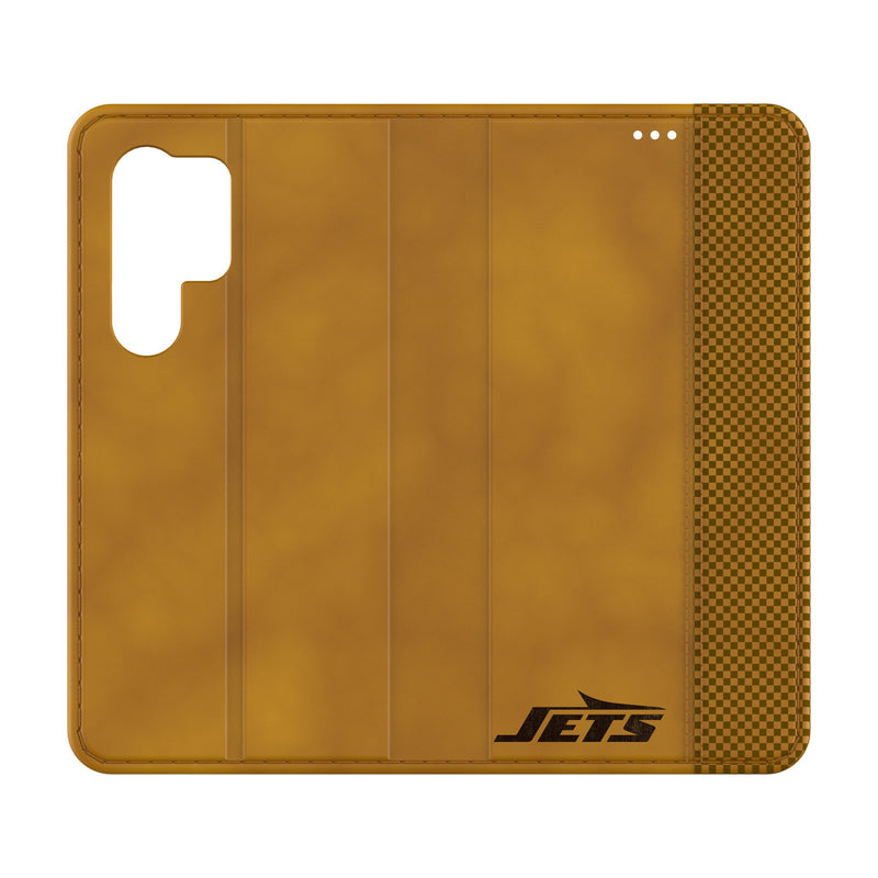 New York Jets Burn Galaxy Folio Phone Case