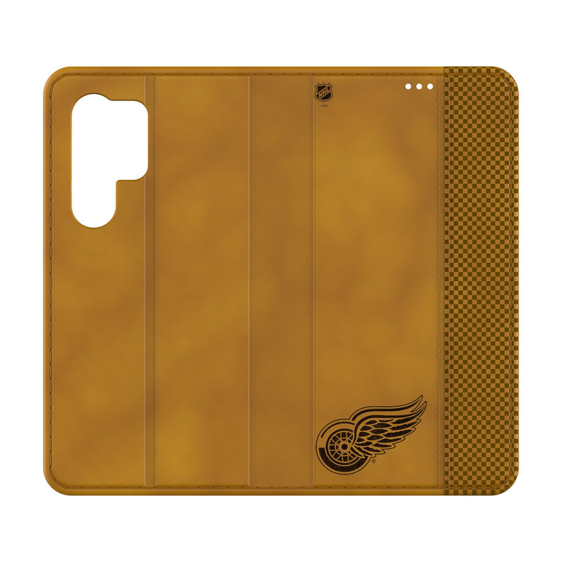 Detroit Red Wings Burn Galaxy Folio Phone Case