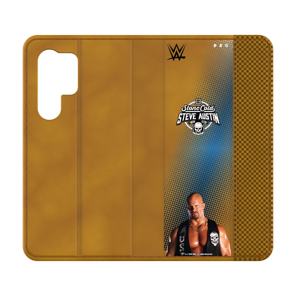 Stone Cold Steve Austin Superstar Galaxy Folio Phone Case