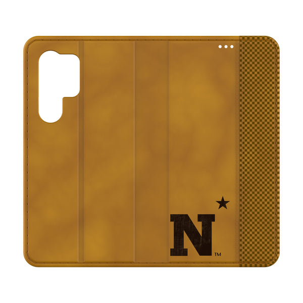 United State Naval Academy Midshipmen Burn Galaxy Folio Phone Case