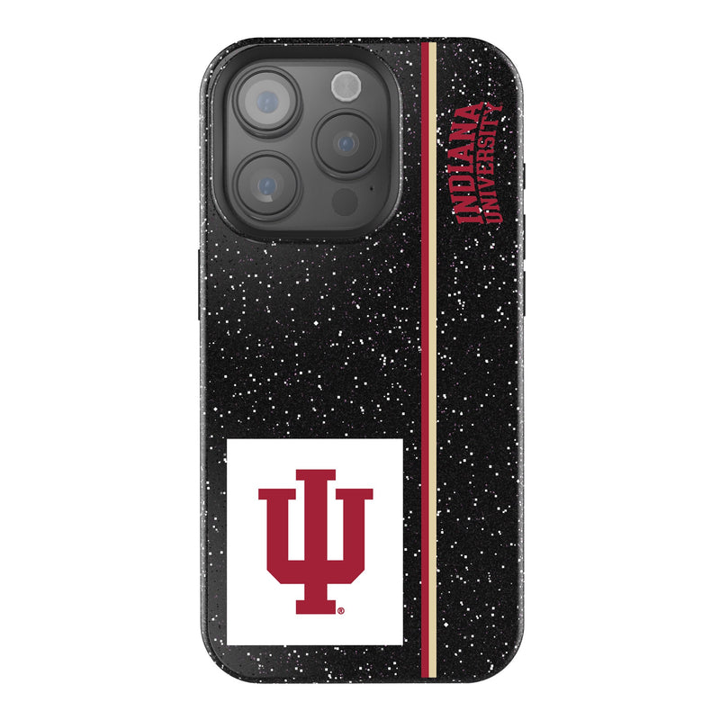 Indiana University Hoosiers Sidebar iPhone Bling Phone Case