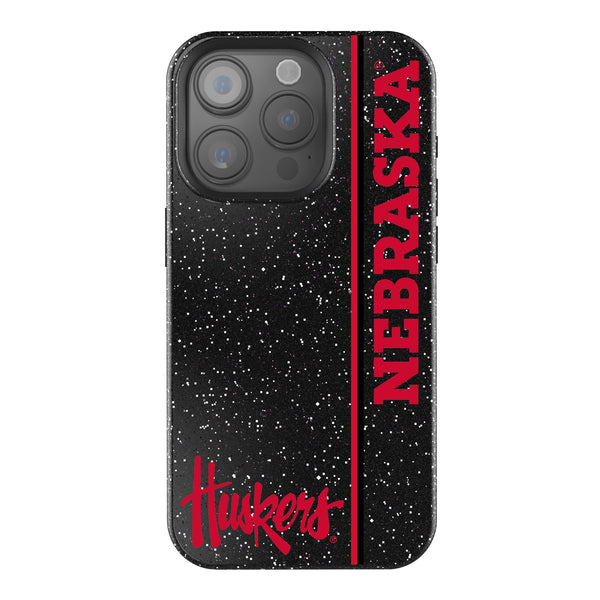 University of Nebraska Huskers Sidebar iPhone Bling Phone Case