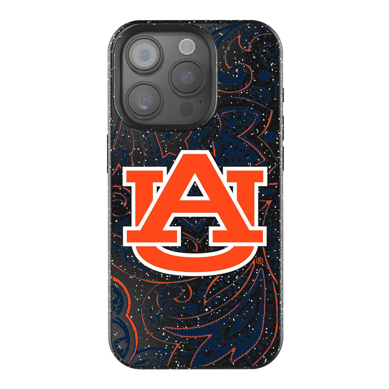 University of Auburn Tigers Paisley iPhone Bling Phone Case