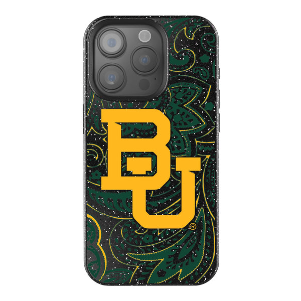 Baylor University Bears Paisley iPhone Bling Phone Case