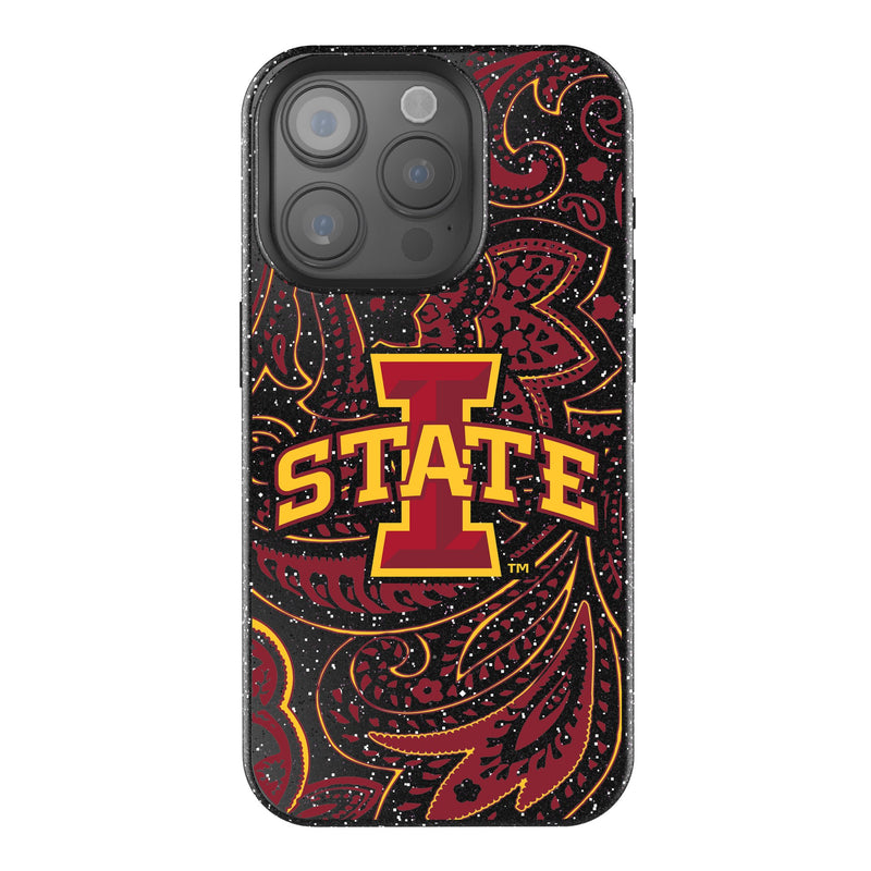 Iowa State University Cyclones Paisley iPhone Bling Phone Case