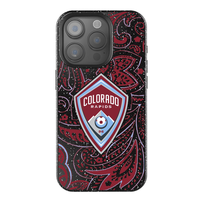 Colorado Rapids  Paisley iPhone Bling Phone Case