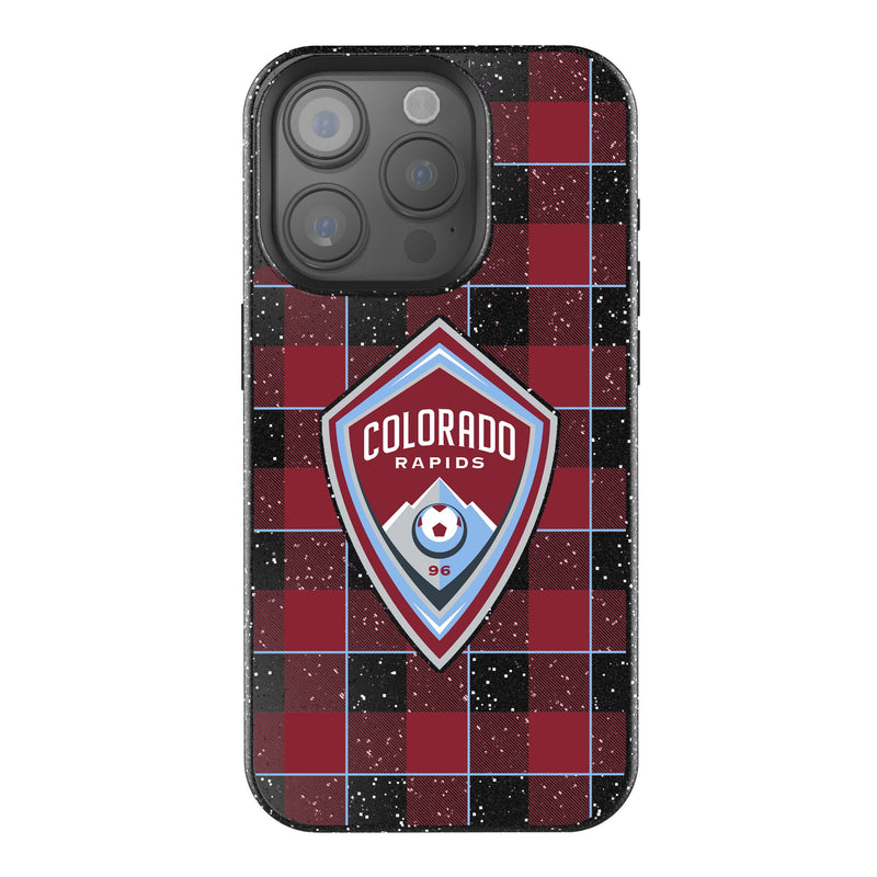 Colorado Rapids  Plaid iPhone Bling Phone Case