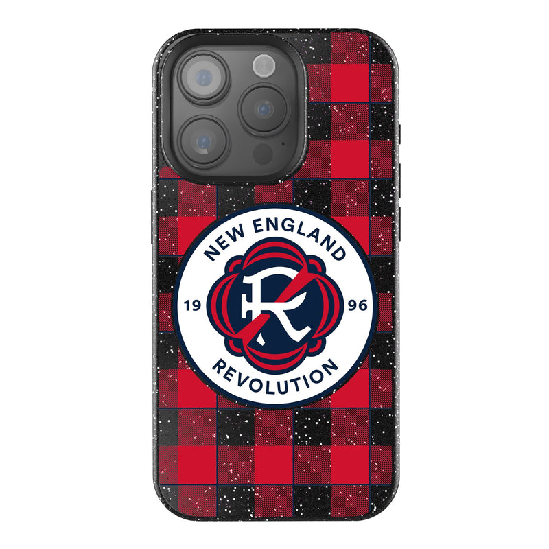 New England Revolution  Plaid iPhone Bling Phone Case