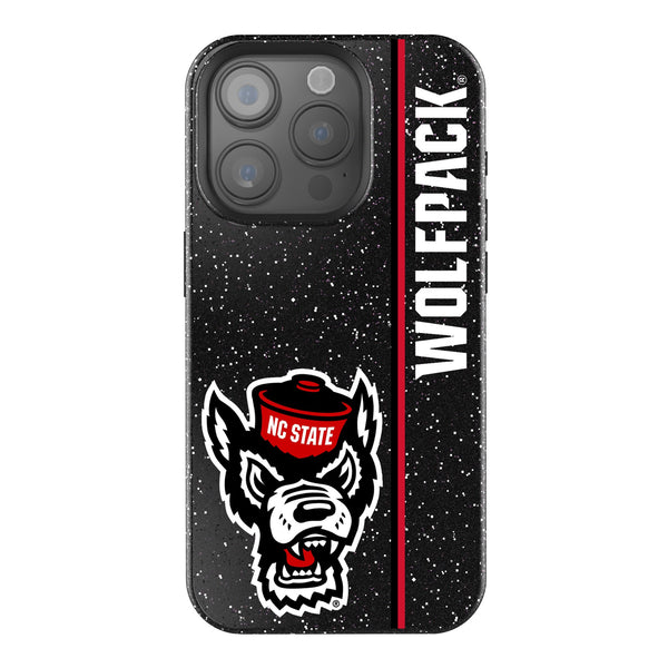 North Carolina State University Wolfpack Sidebar iPhone Bling Phone Case