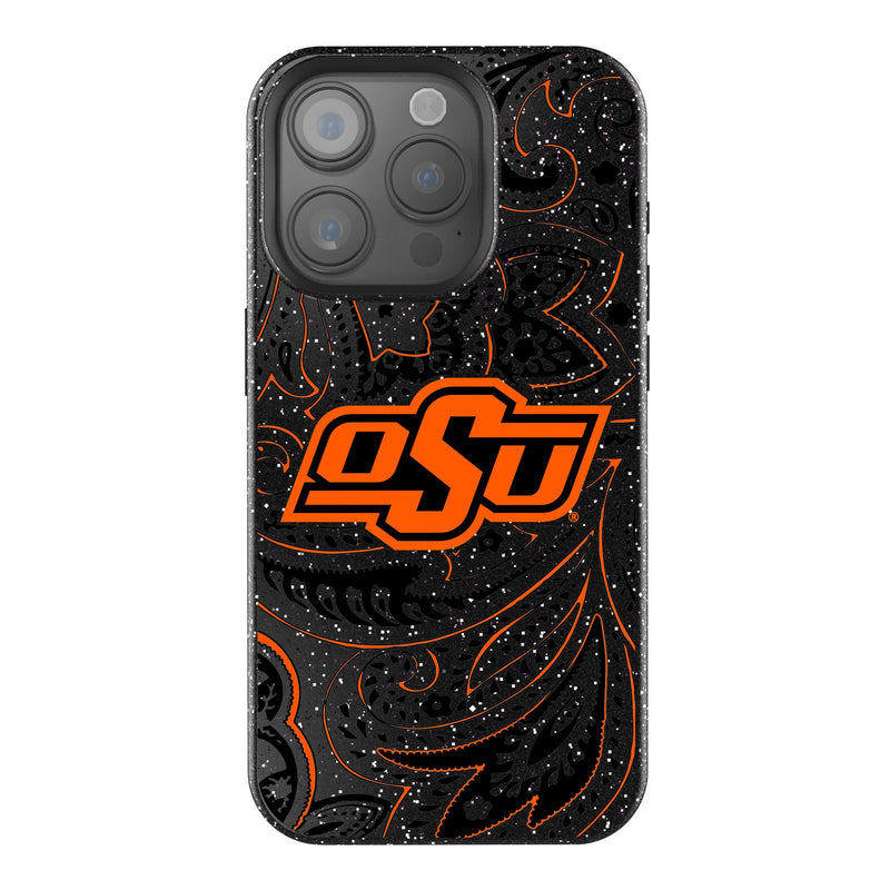 Oklahoma State University Cowboys Paisley iPhone Bling Phone Case