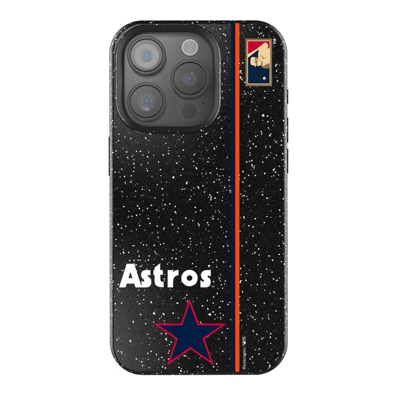 Houston Astros 1975-1981 - Cooperstown Collection Sidebar iPhone Bling Phone Case