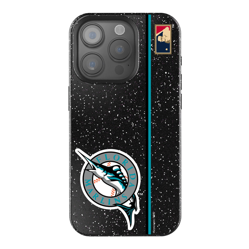 Miami Marlins 1993-2011 - Cooperstown Collection Sidebar iPhone Bling Phone Case