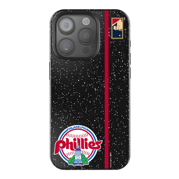 Philadelphia Phillies 1984-1991 - Cooperstown Collection Sidebar iPhone Bling Phone Case