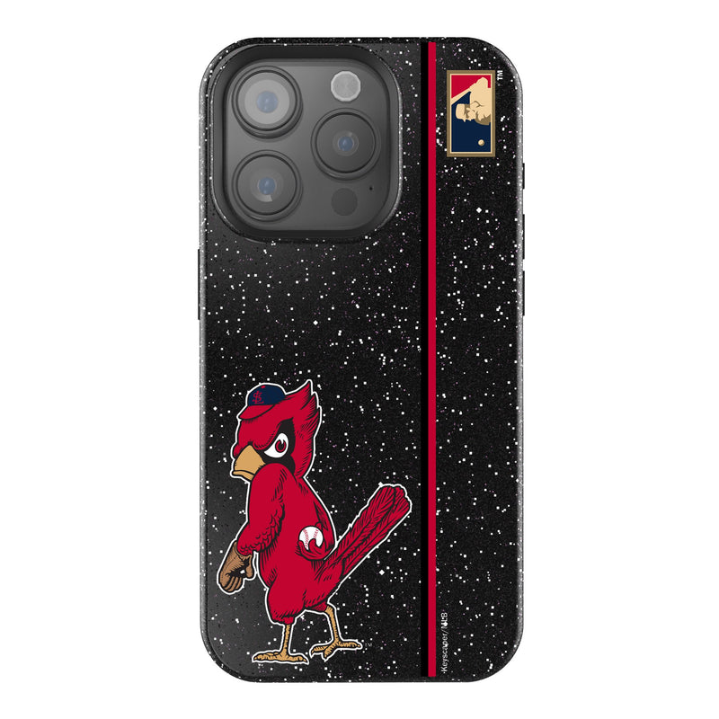 St Louis Cardinals 1950s - Cooperstown Collection Sidebar iPhone Bling Phone Case