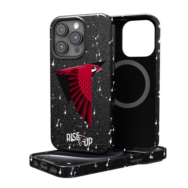 Atlanta Falcons 2024 Illustrated Limited Edition iPhone Bling Phone Case