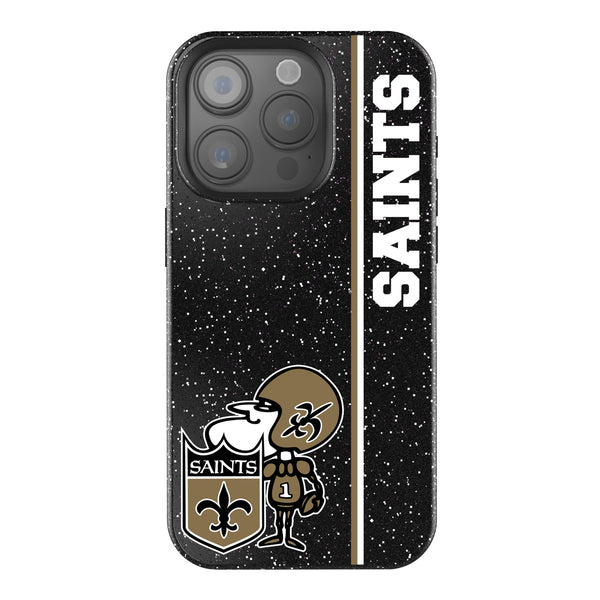 New Orleans Saints Historic Collection Sidebar iPhone Bling Phone Case