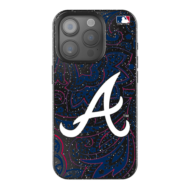 Atlanta Braves Paisley iPhone Bling Phone Case