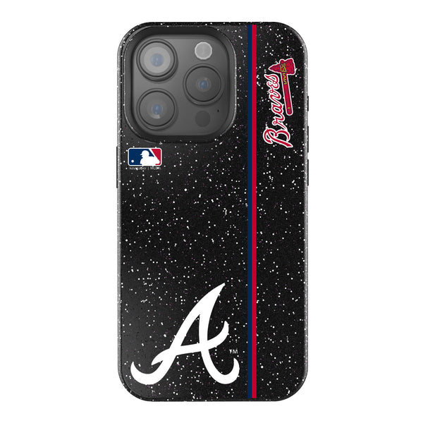 Atlanta Braves Sidebar iPhone Bling Phone Case