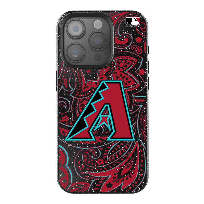 Arizona Diamondbacks Paisley iPhone Bling Phone Case