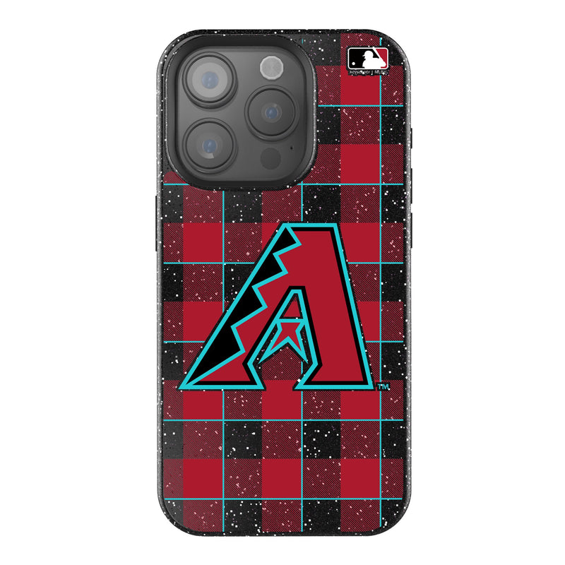 Arizona Diamondbacks Plaid iPhone Bling Phone Case