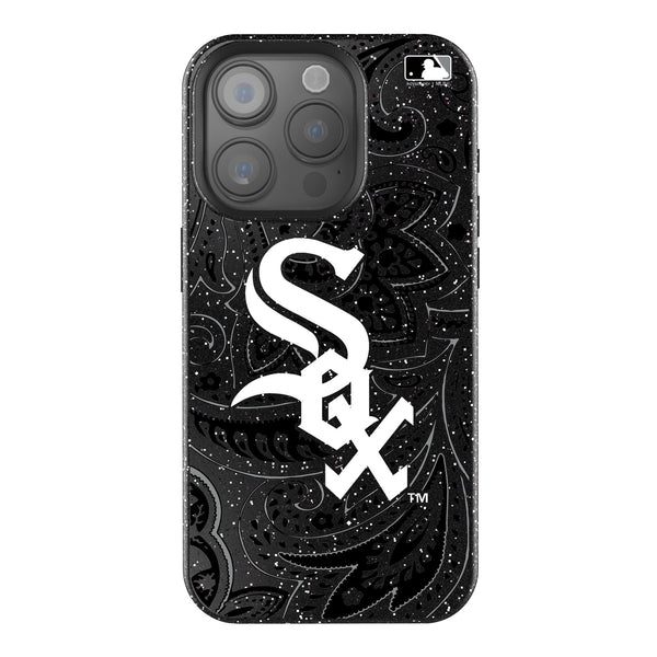 Chicago White Sox Paisley iPhone Bling Phone Case