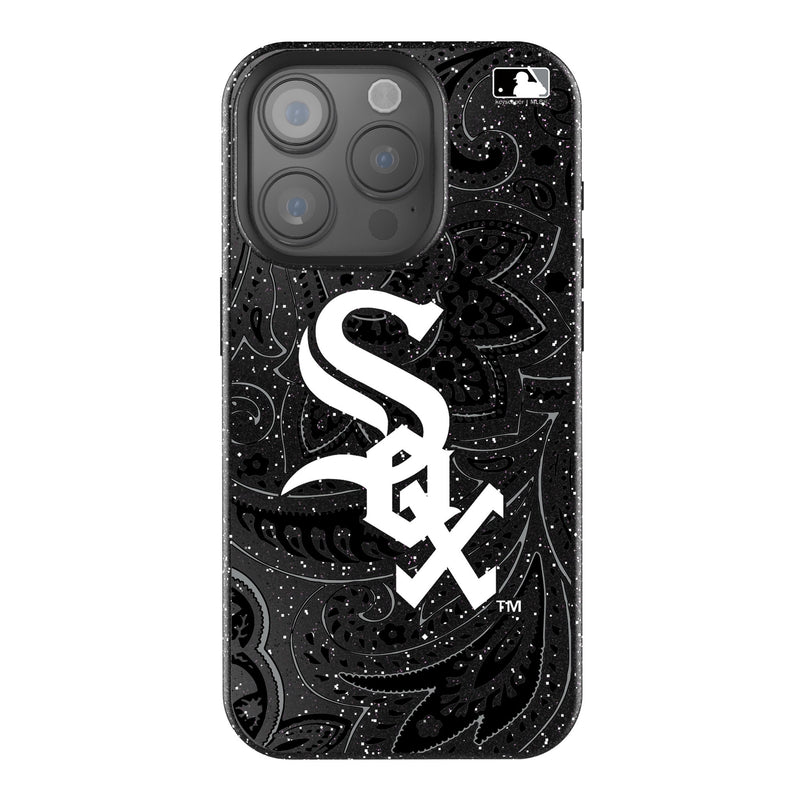 Chicago White Sox Paisley iPhone Bling Phone Case