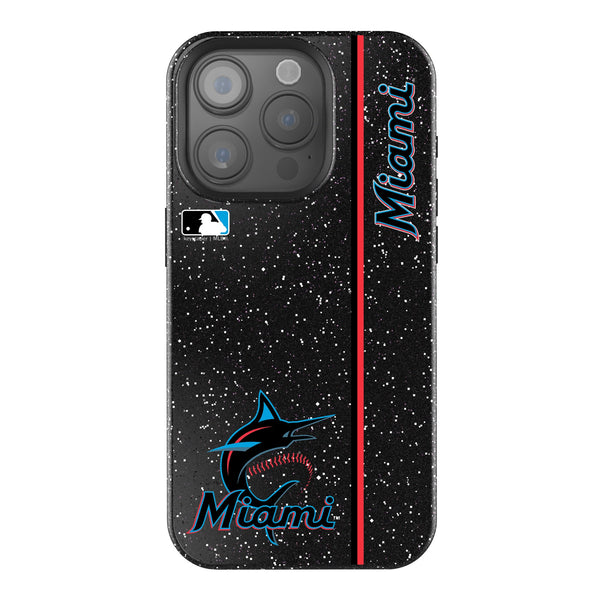 Miami Marlins Sidebar iPhone Bling Phone Case